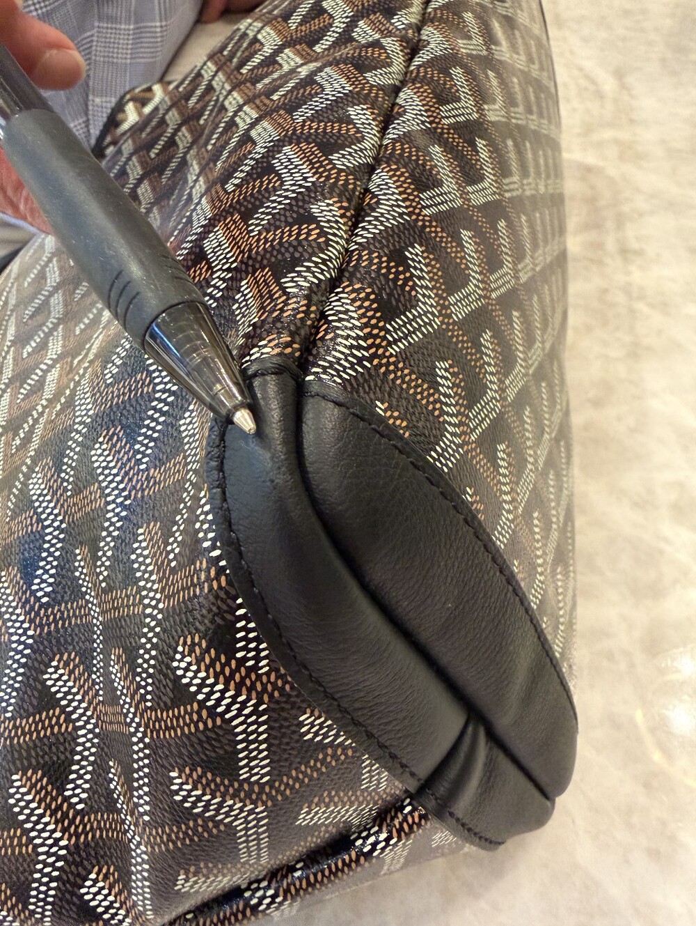 Goyard Black Artois PM (Petite) - Picture 5 of 16
